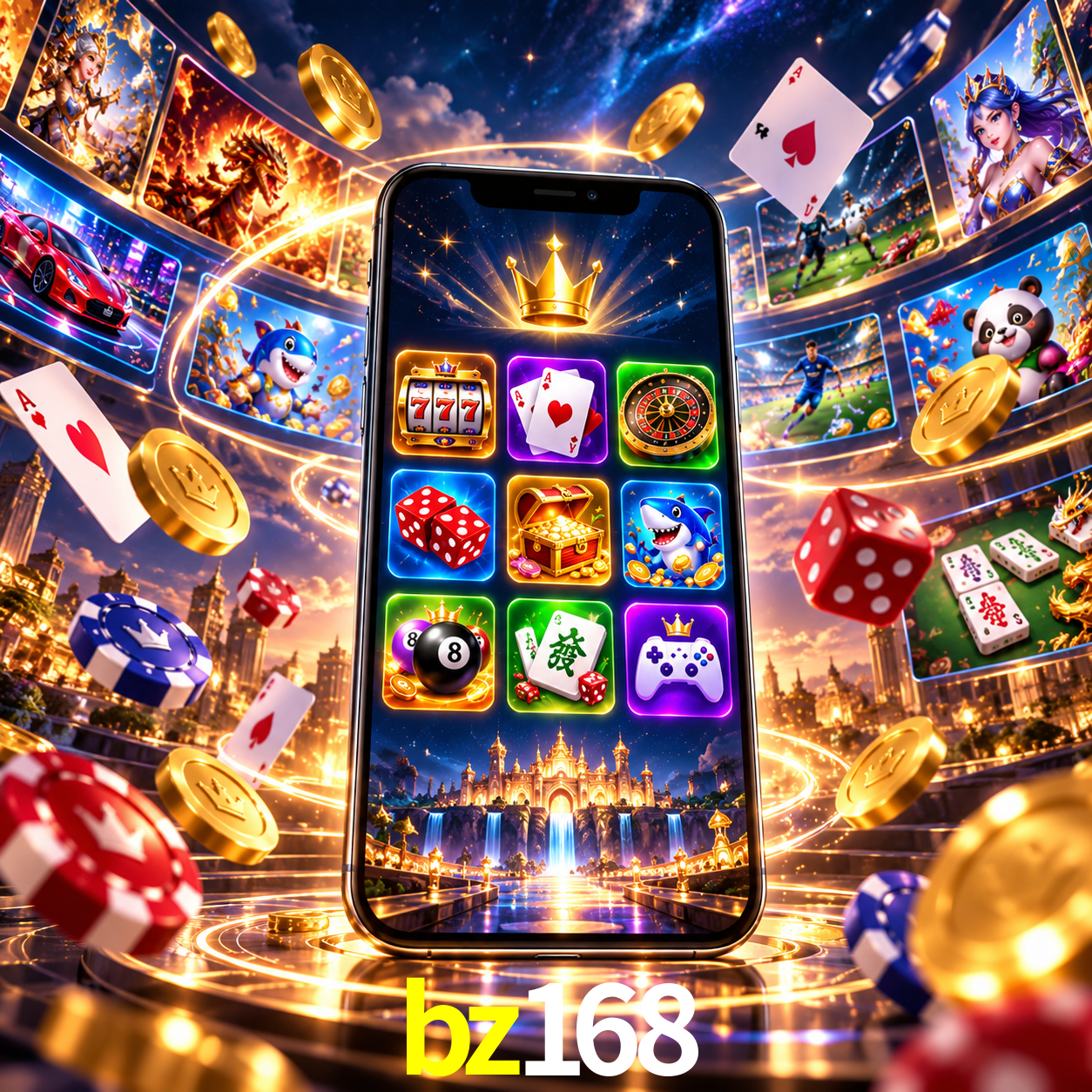 Descubra a Magia dos Jogos de Arcade no bz168